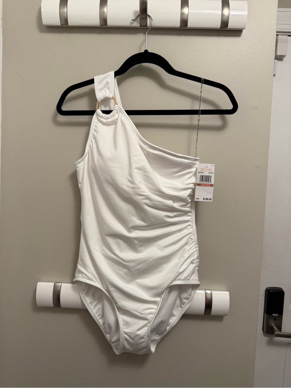 Michael Kors One Shoulder Swimsuit